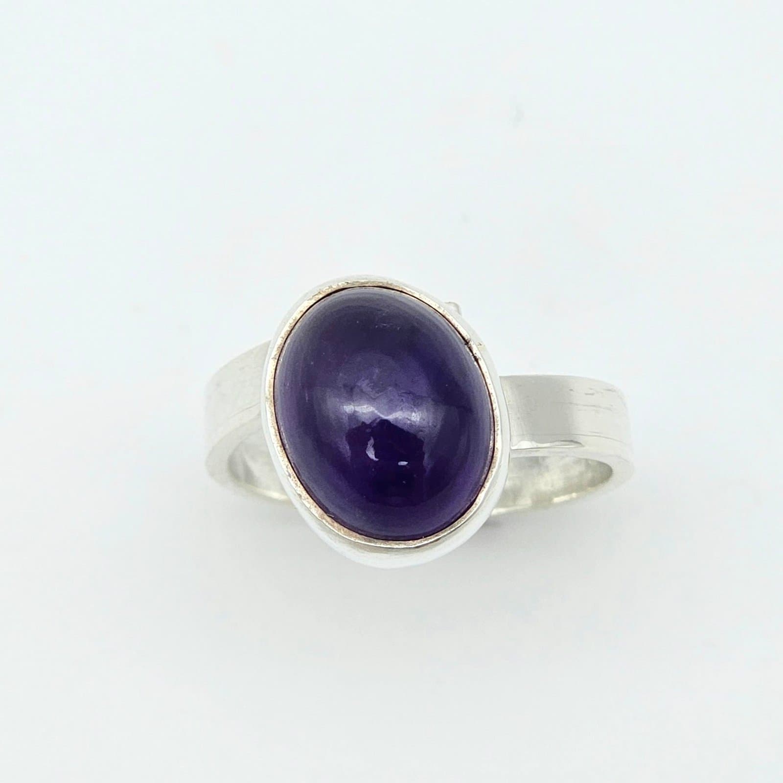 Anillo ajustable con Amatista